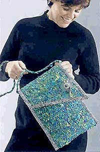 Fabric Knitted Shoulder Bag Pattern