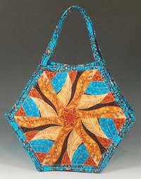 Hexagon Block Handbag Pattern *